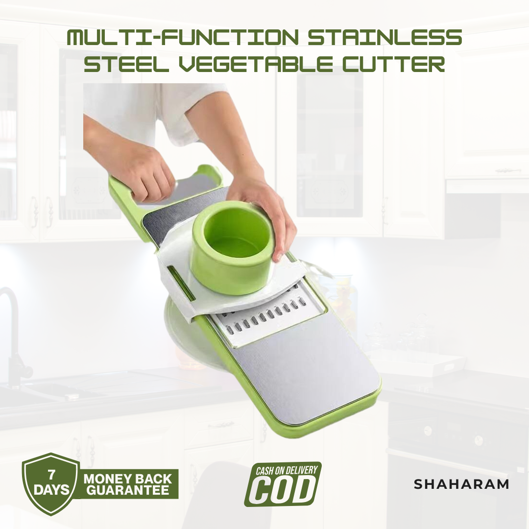 Multi-Function Stainless Steel Vegetable Cutter