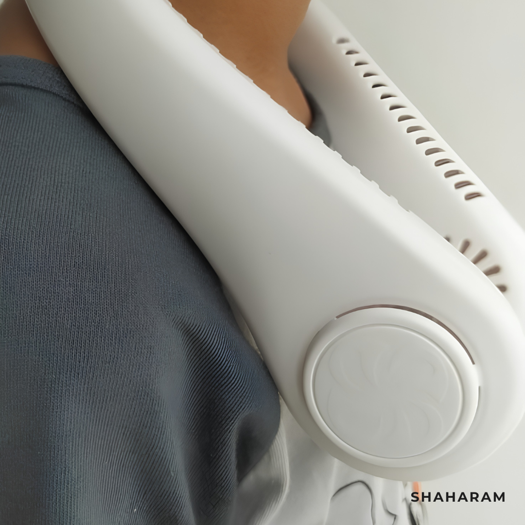 Portable Bladeless Hanging Neck Fan - (IMPORTED)