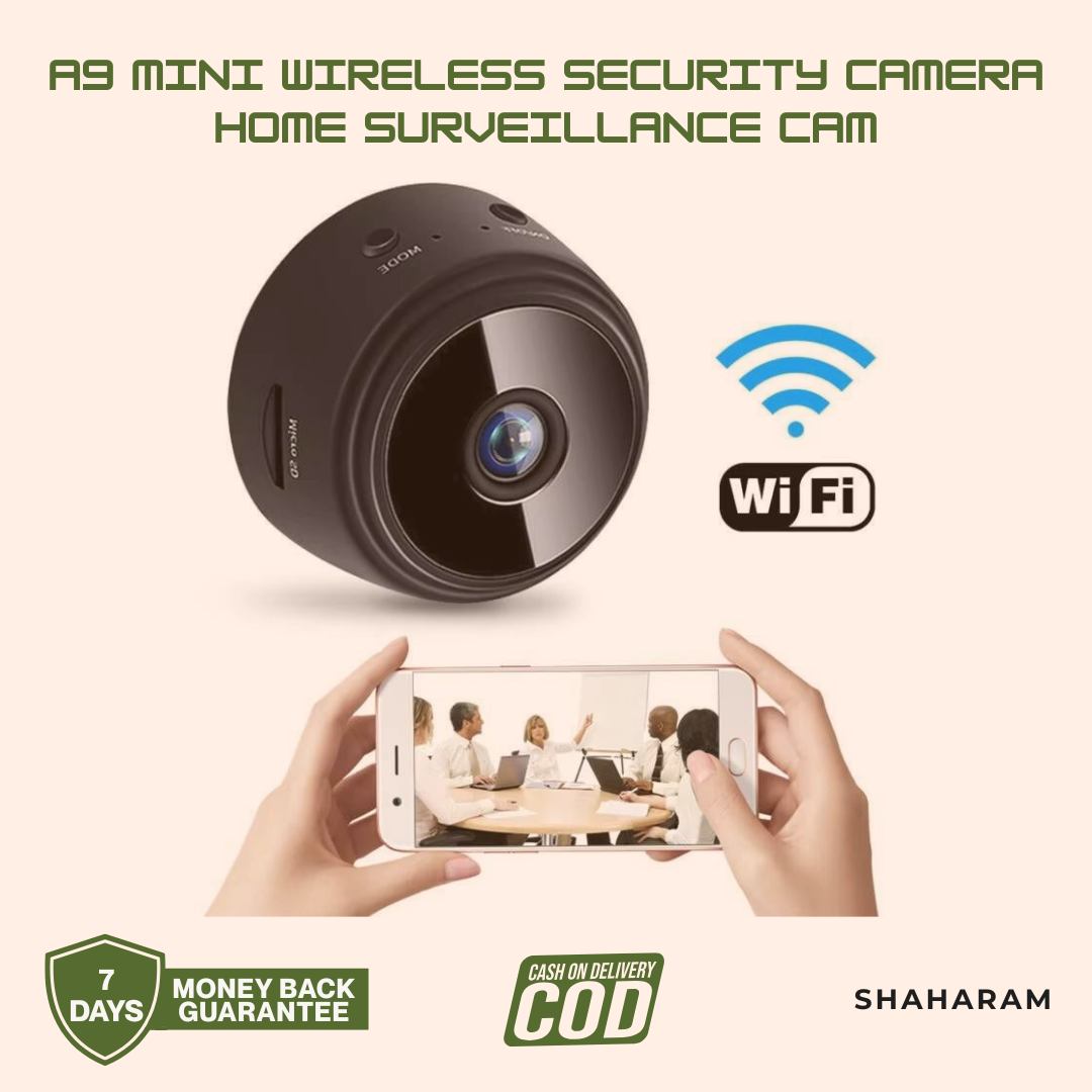 A9 Mini Wireless Security Camera - Home Surveillance Cam