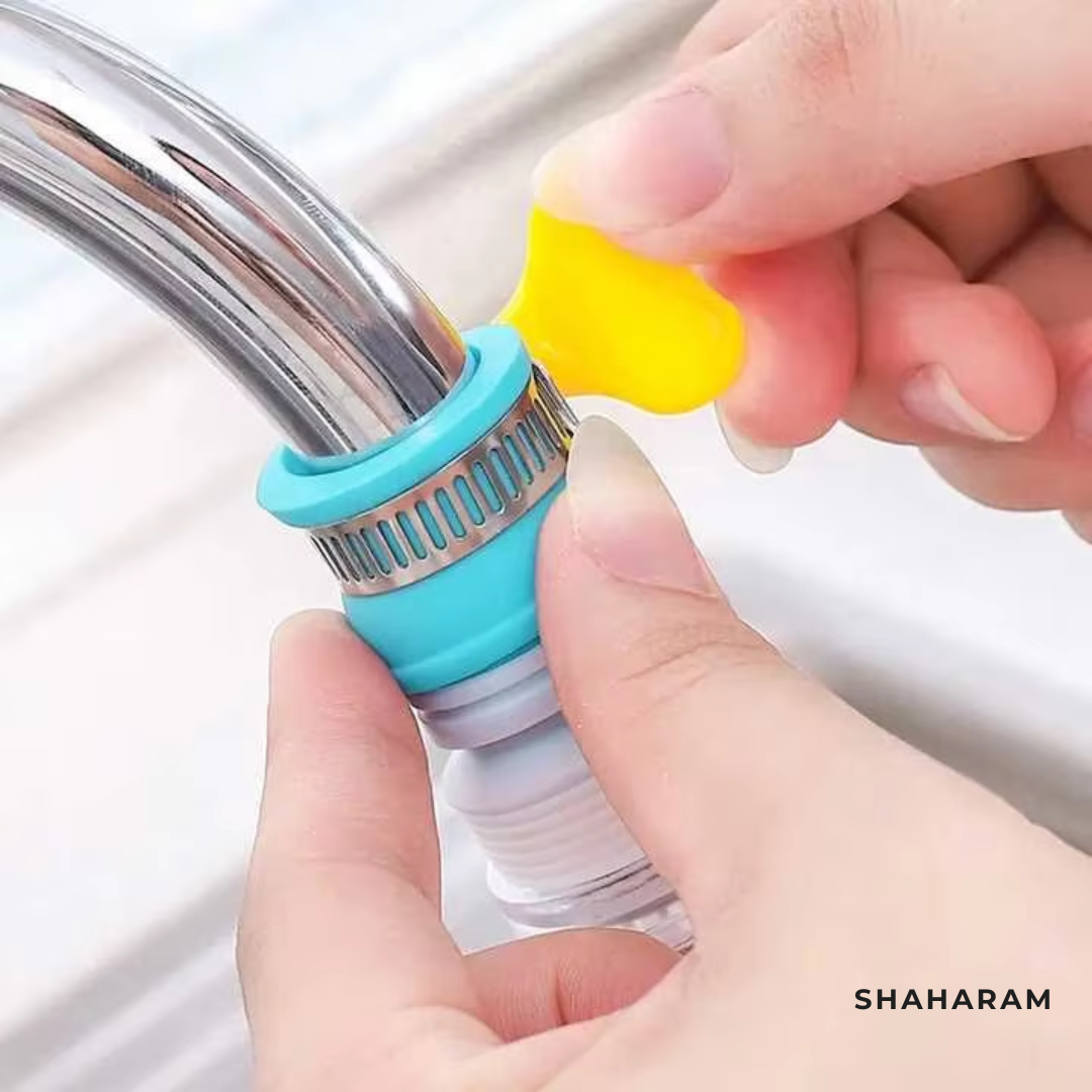 360° Rotating Water-Saving Faucet Nozzle - Swivel Sink Aerator