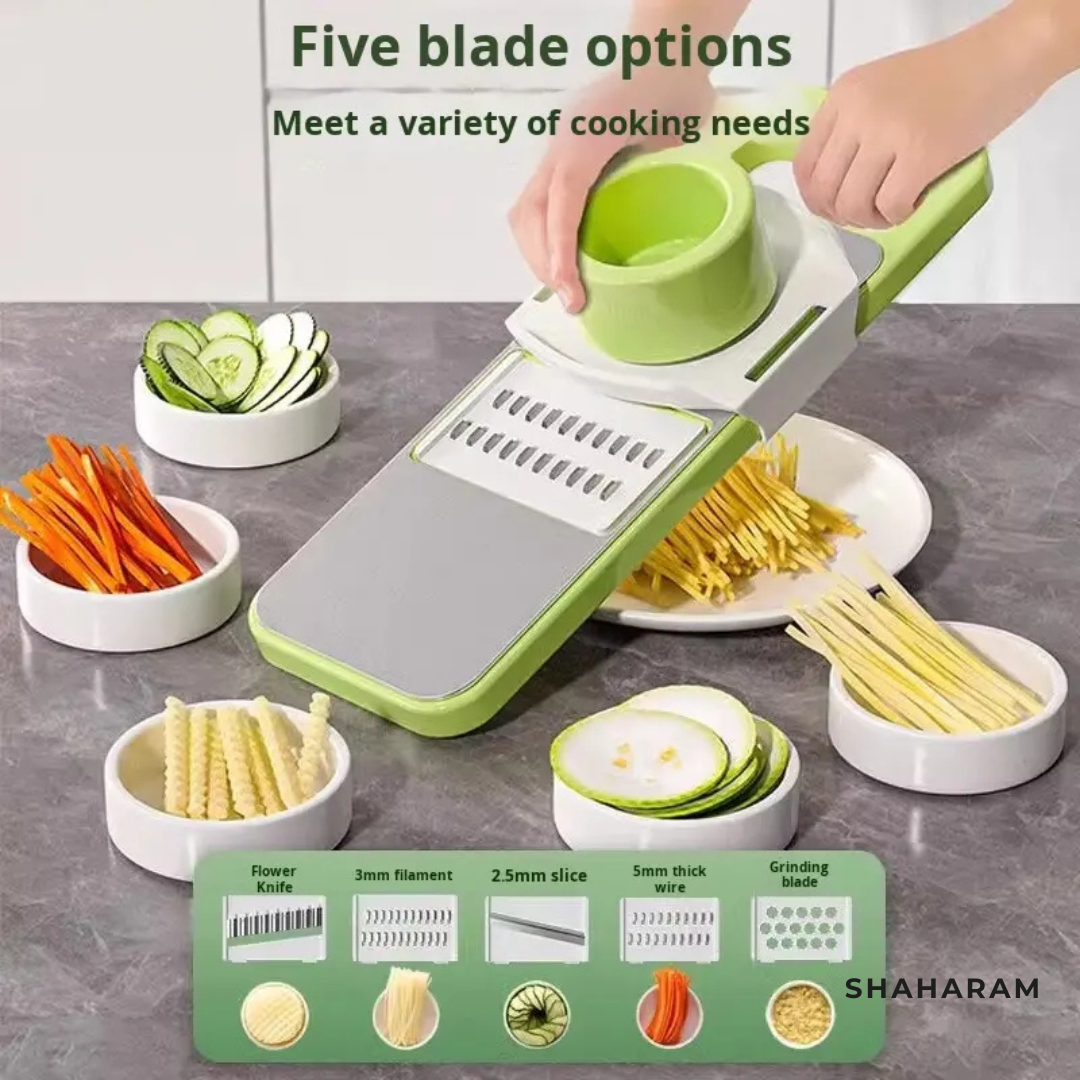Multi-Function Stainless Steel Vegetable Cutter