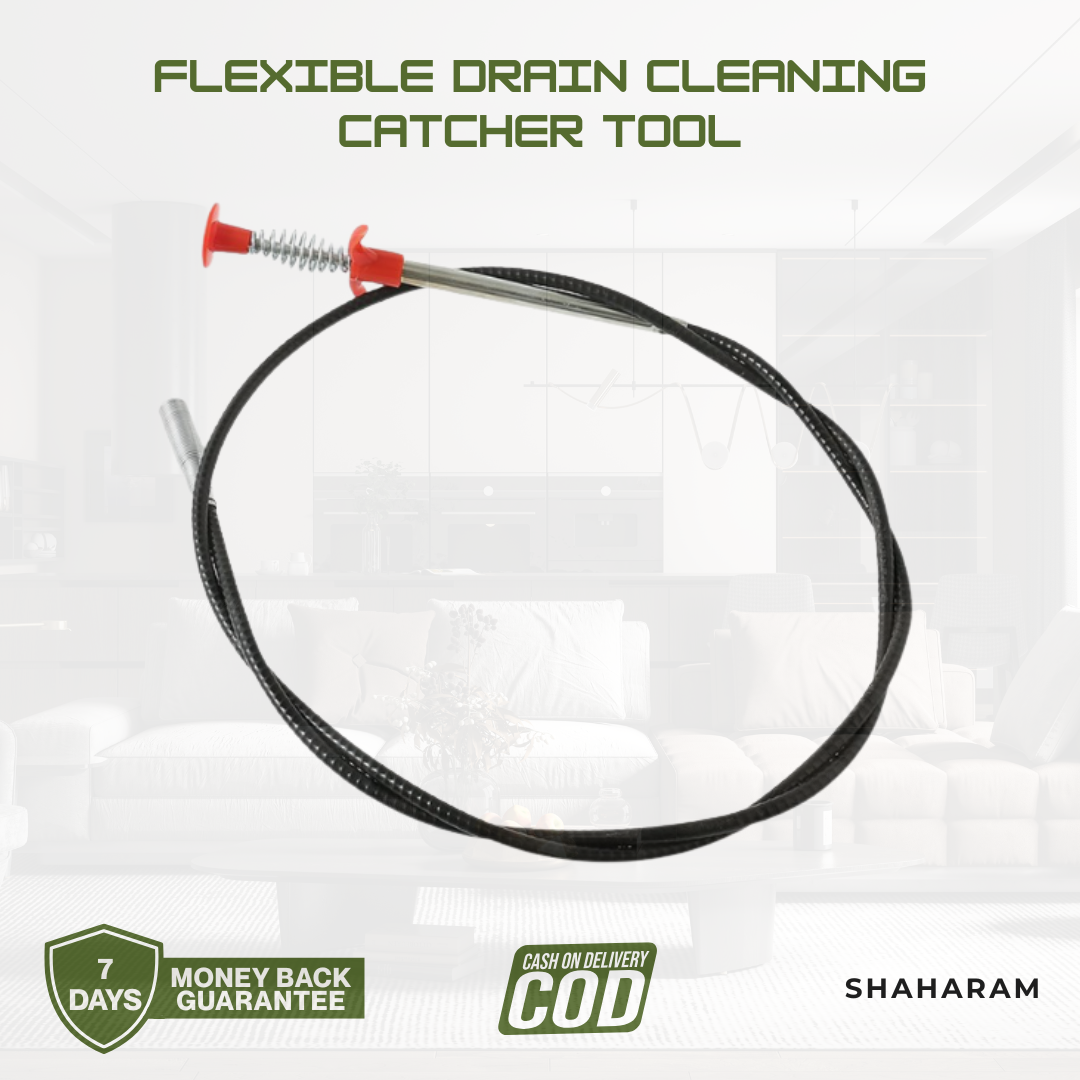 Flexible Drain Cleaning Catcher Tool