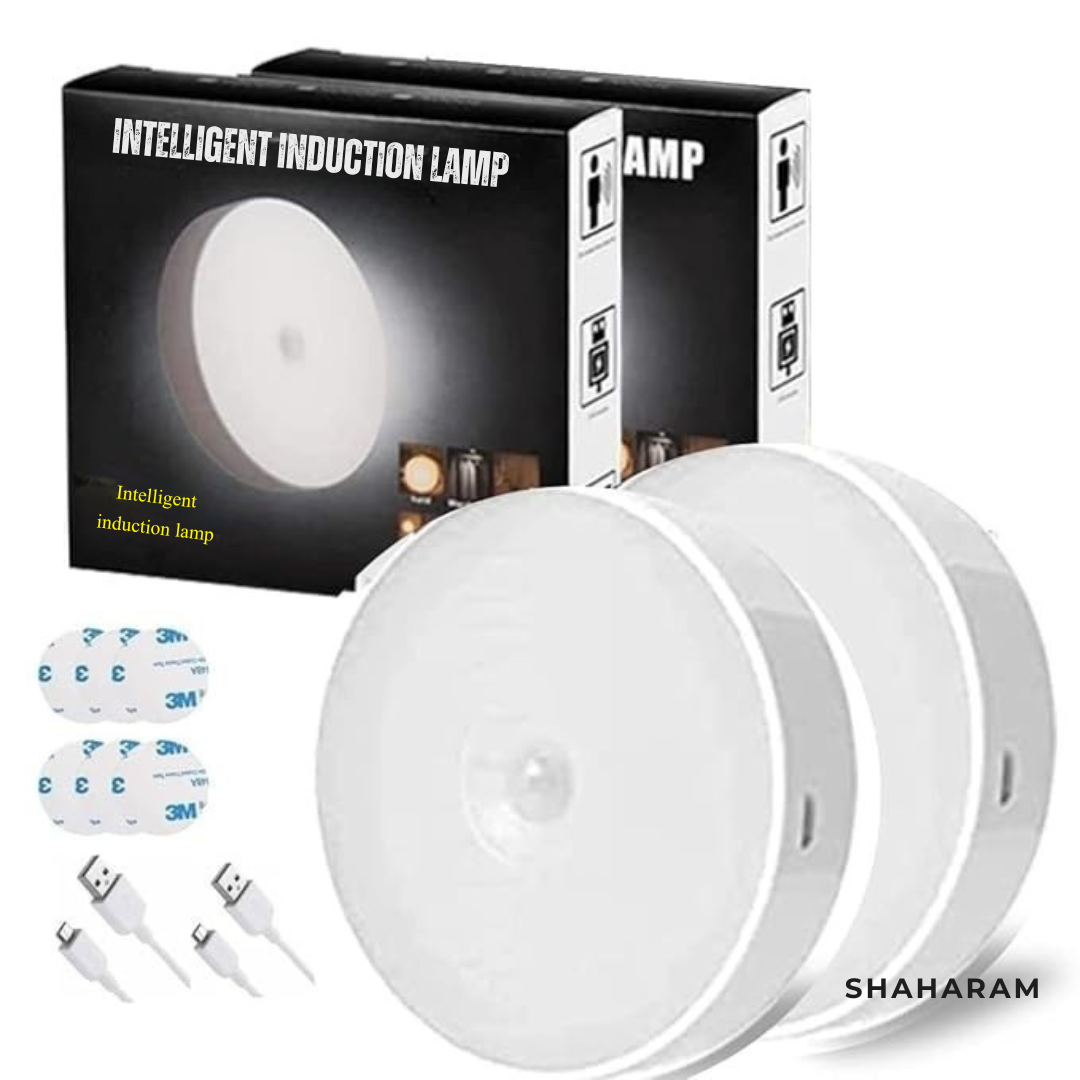 Motion Sensor LED Night Light - USB Rechargeable