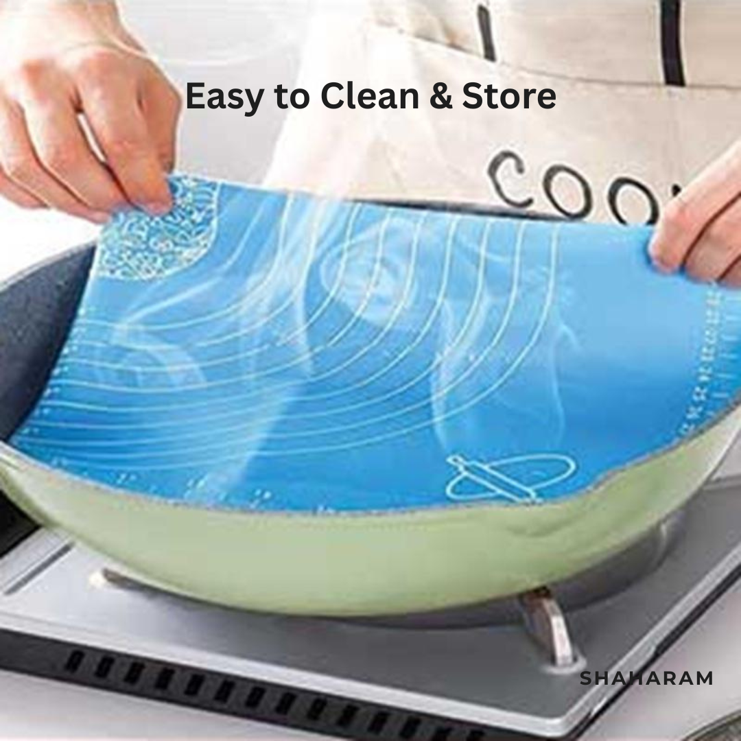 Non-Stick Silicone Roti Mat - Dough Rolling Mat