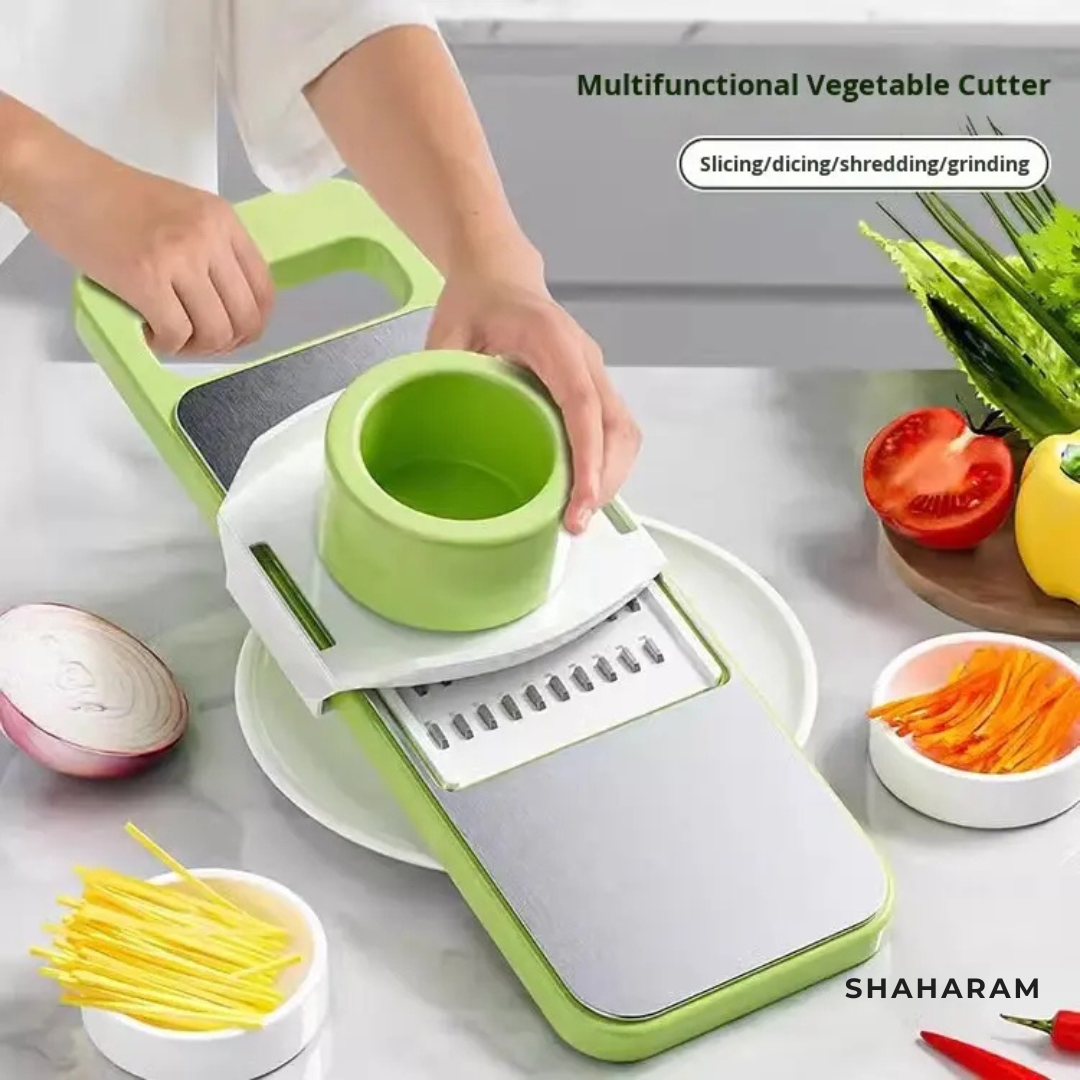 Multi-Function Stainless Steel Vegetable Cutter