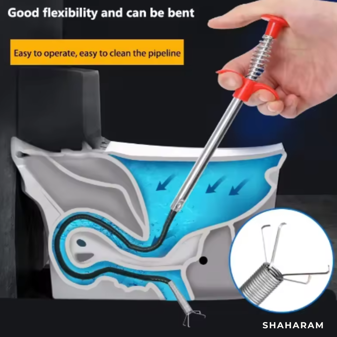 Flexible Drain Cleaning Catcher Tool