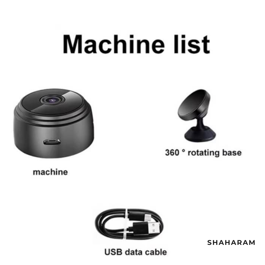 A9 Mini Wireless Security Camera - Home Surveillance Cam