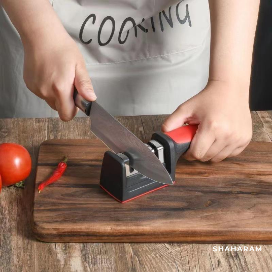 Multi-Function Knife Sharpener - Kitchen Sharpening Tool