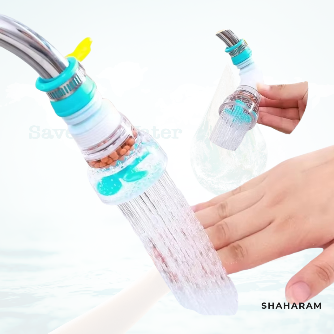 360° Rotating Water-Saving Faucet Nozzle - Swivel Sink Aerator