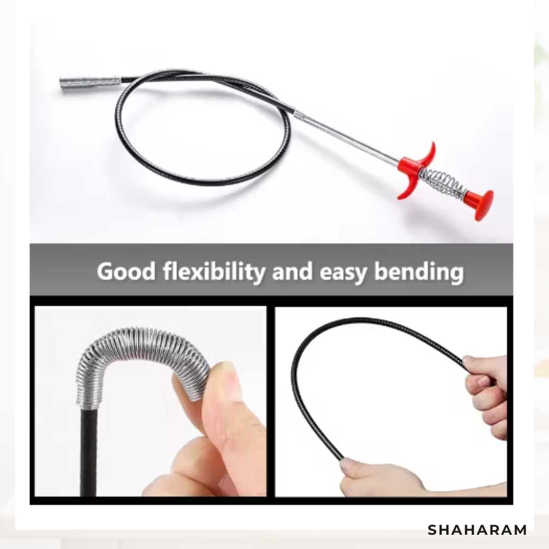 Flexible Drain Cleaning Catcher Tool