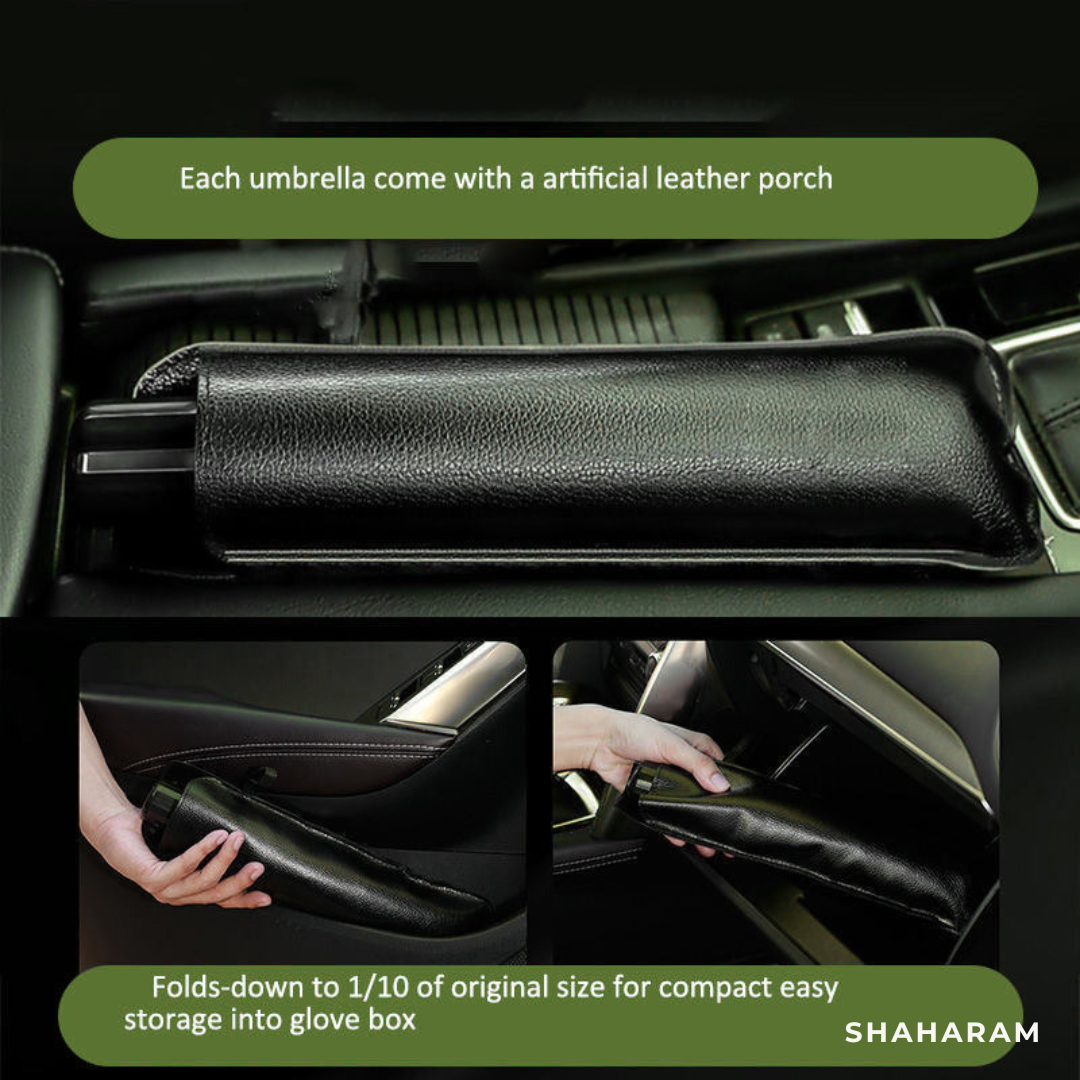 Car Sun Shade Umbrella - Foldable Parking Cover