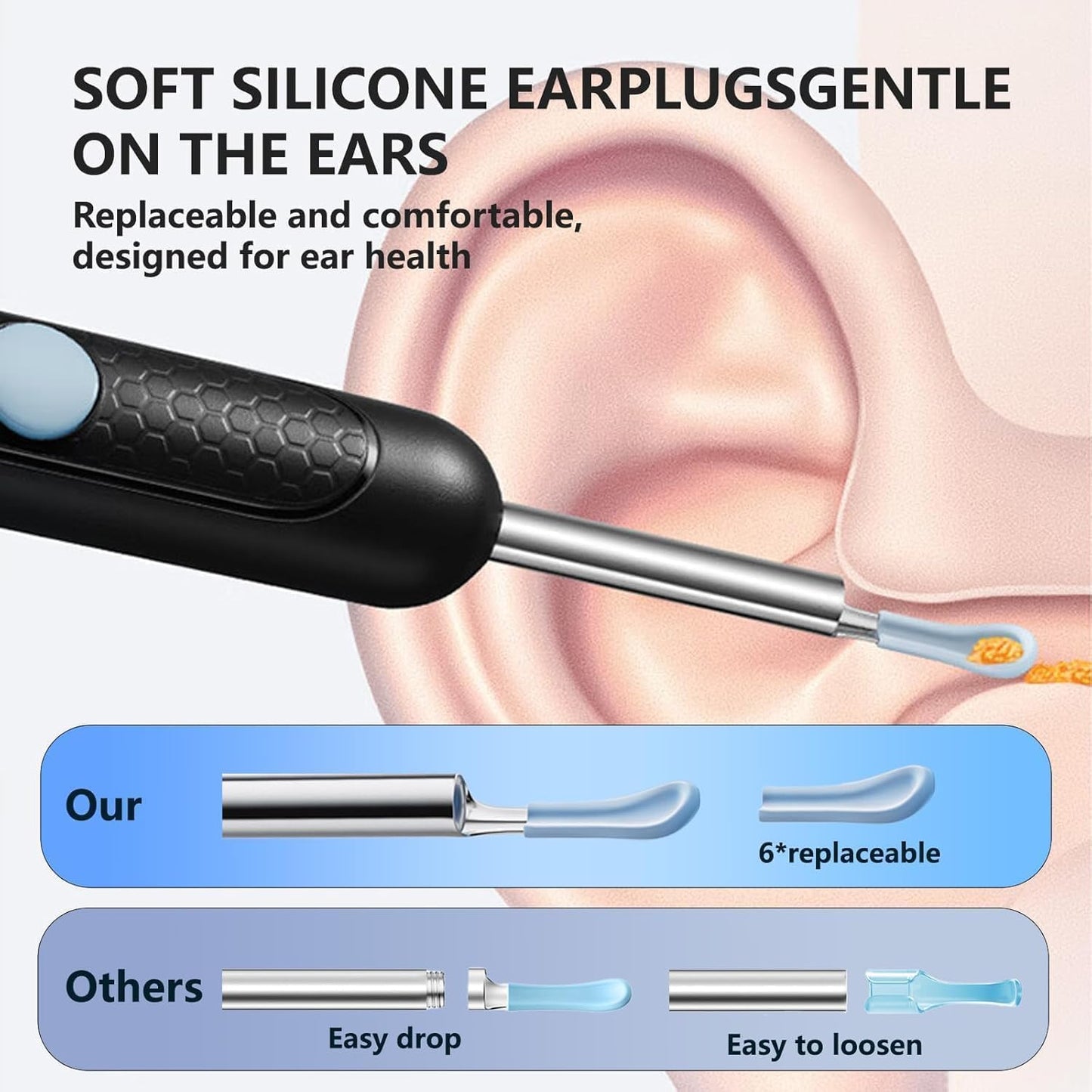 Smart Wireless Ear Wax Removal Camera Cleaner