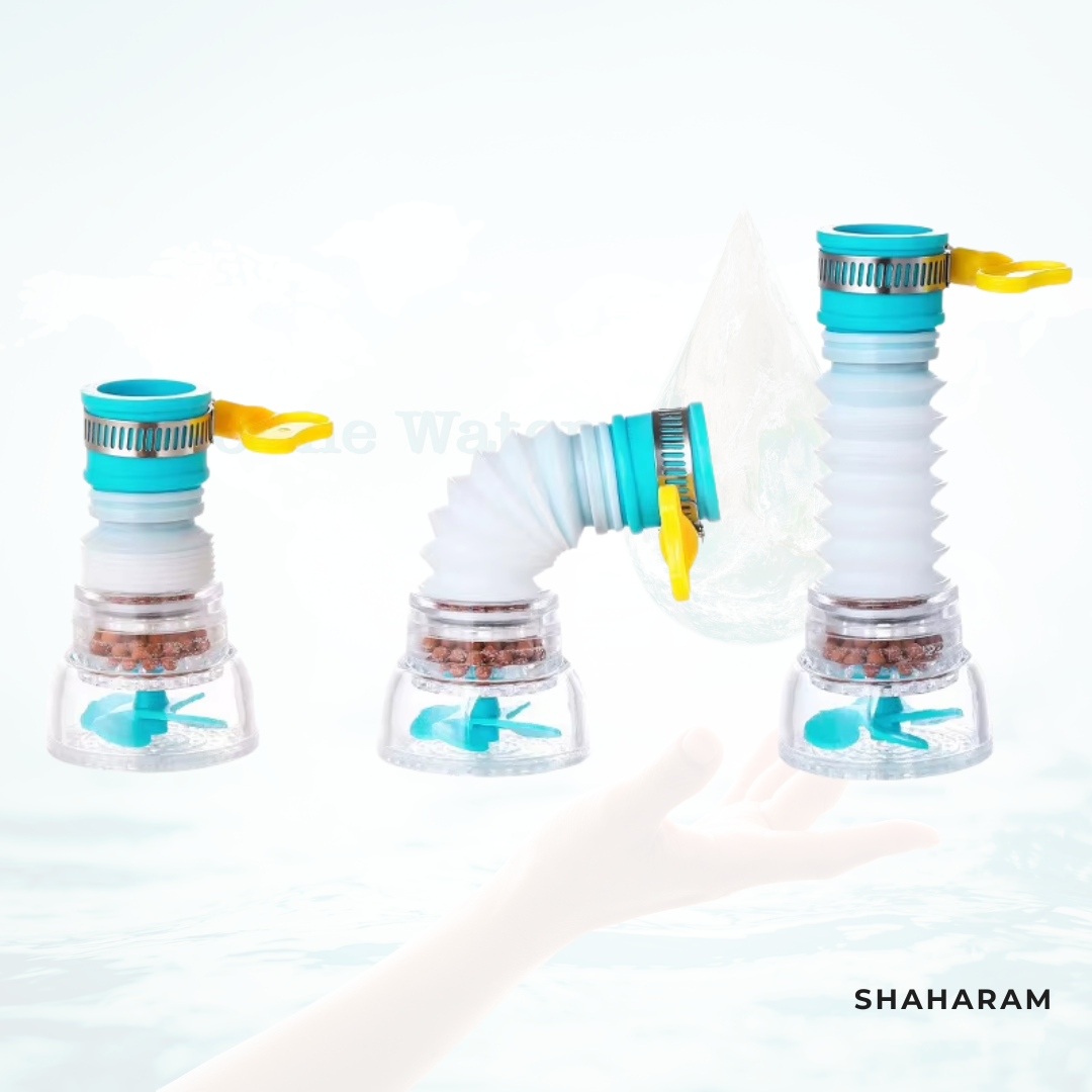 360° Rotating Water-Saving Faucet Nozzle - Swivel Sink Aerator