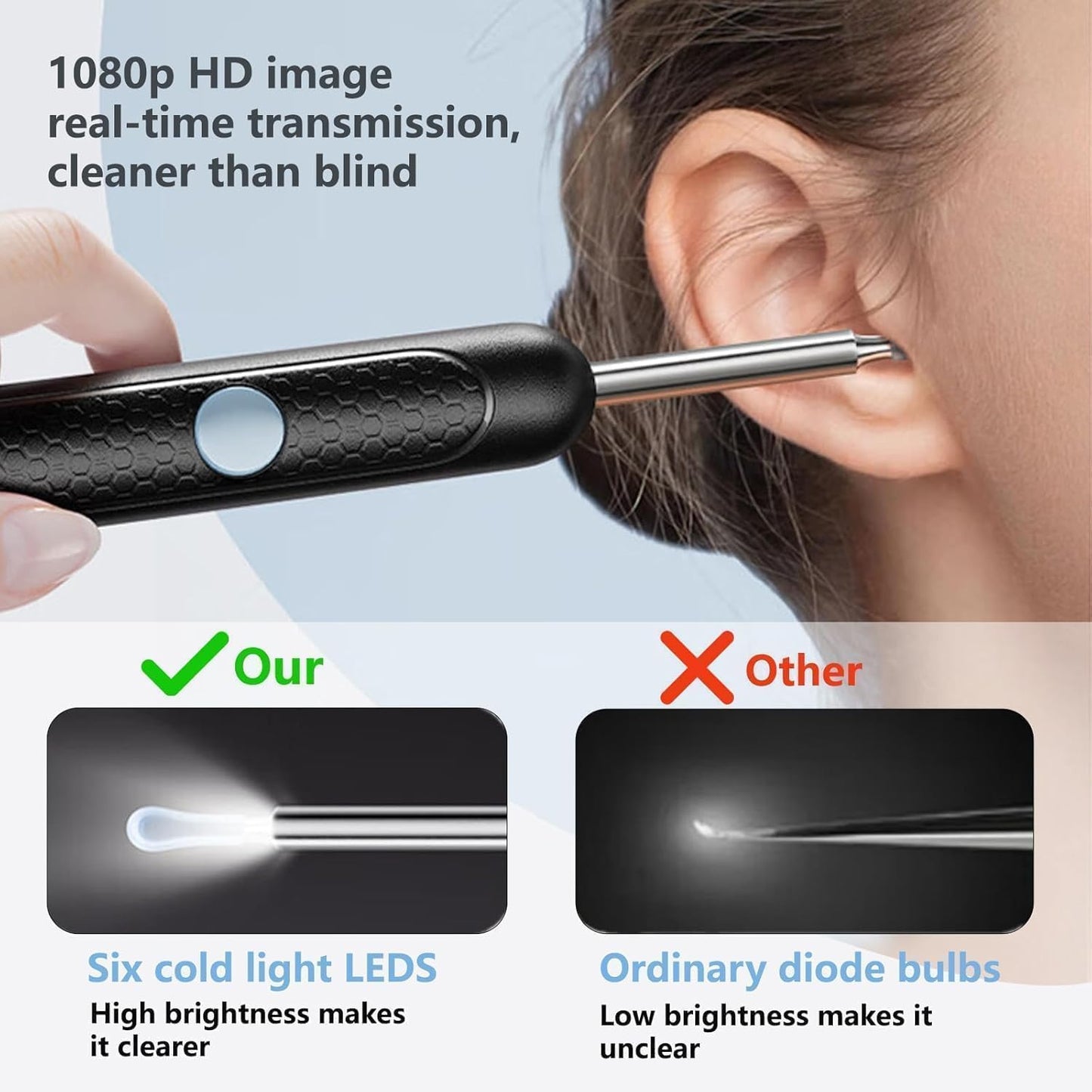 Smart Wireless Ear Wax Removal Camera Cleaner
