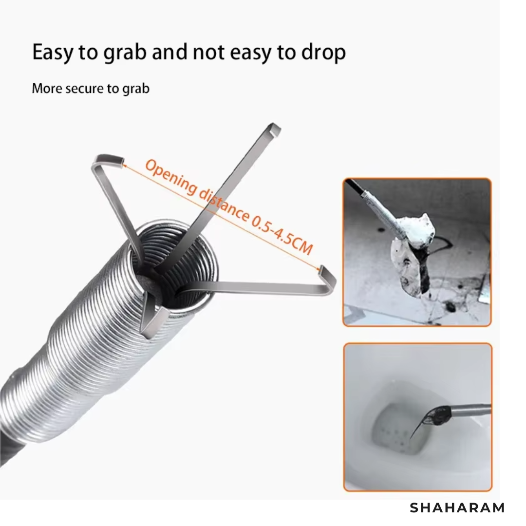 Flexible Drain Cleaning Catcher Tool