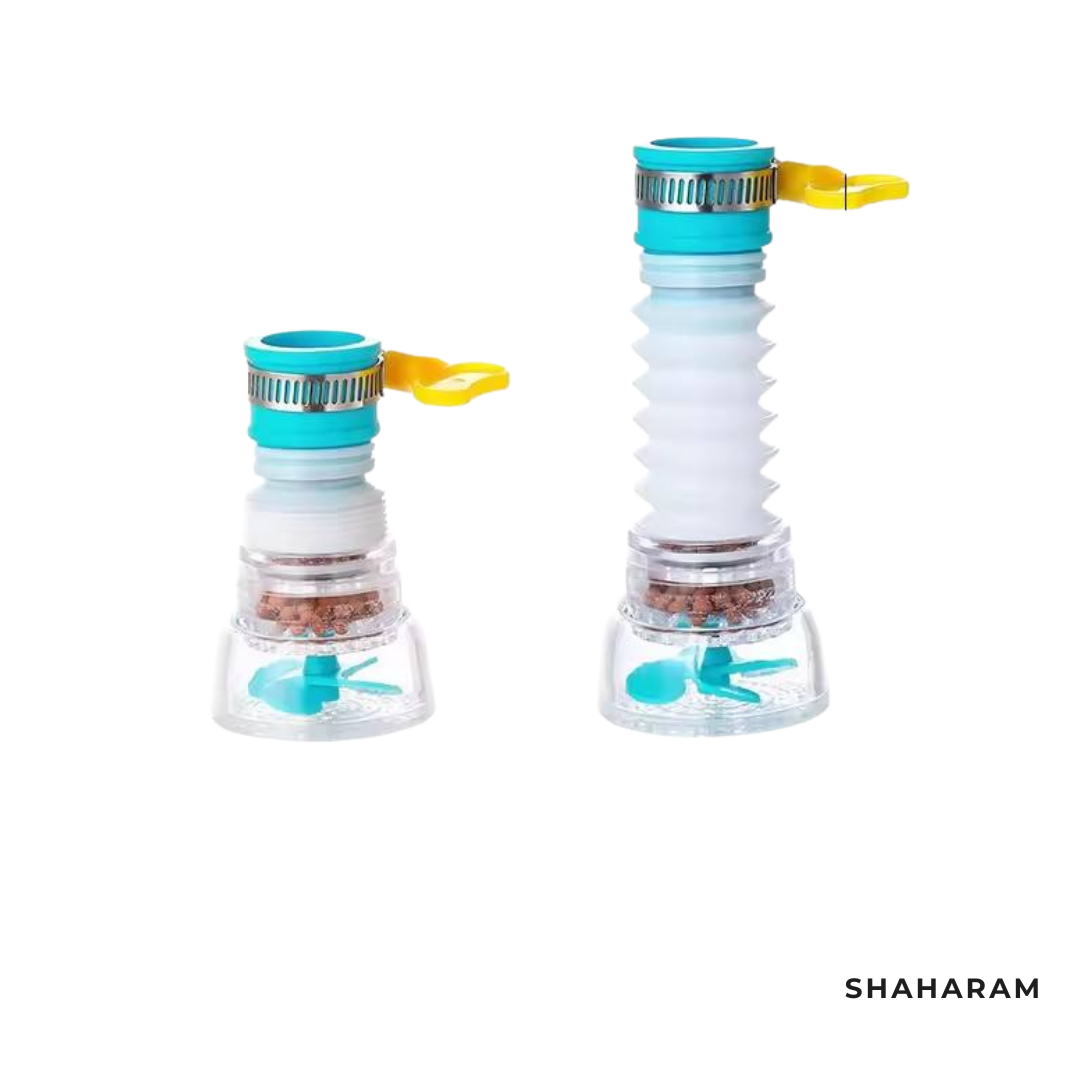 360° Rotating Water-Saving Faucet Nozzle - Swivel Sink Aerator