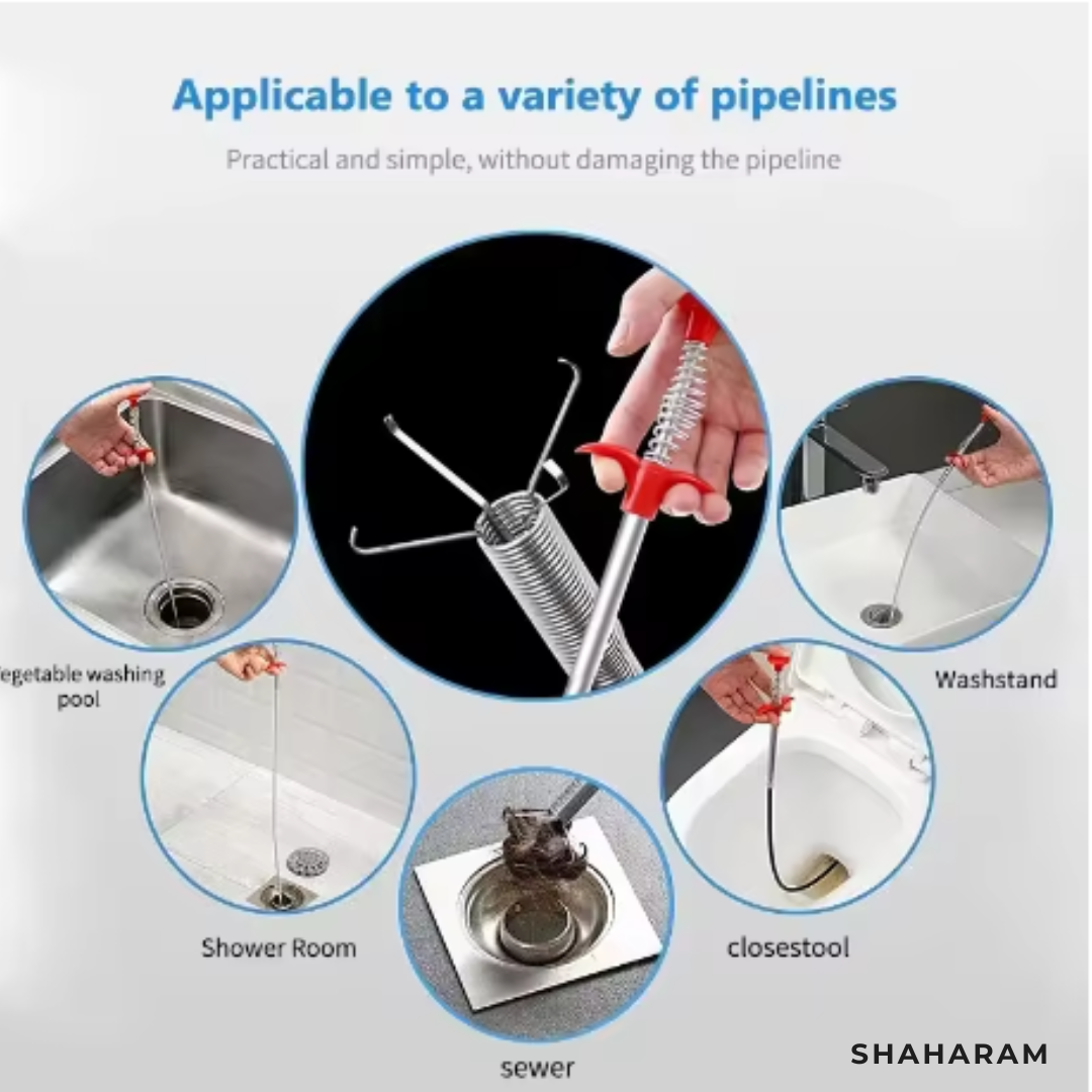 Flexible Drain Cleaning Catcher Tool