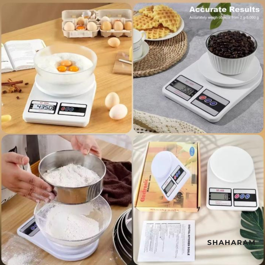 Digital Kitchen Weighing Scale – Precision Food Scale