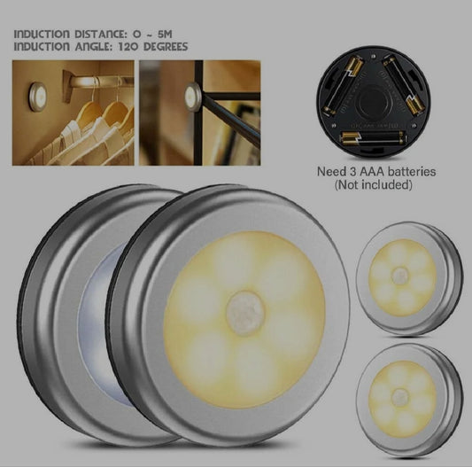 Motion Sensor LED Light - Automatic Wireless Night Light