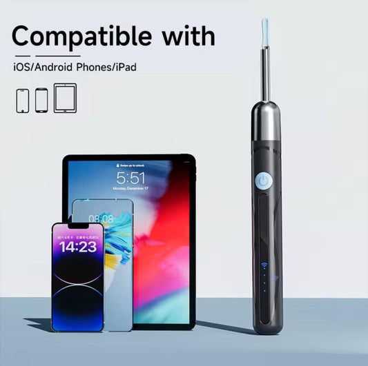 Smart Ear Wax Cleaning Kit - HD Visual Camera Ear Cleaner Tool