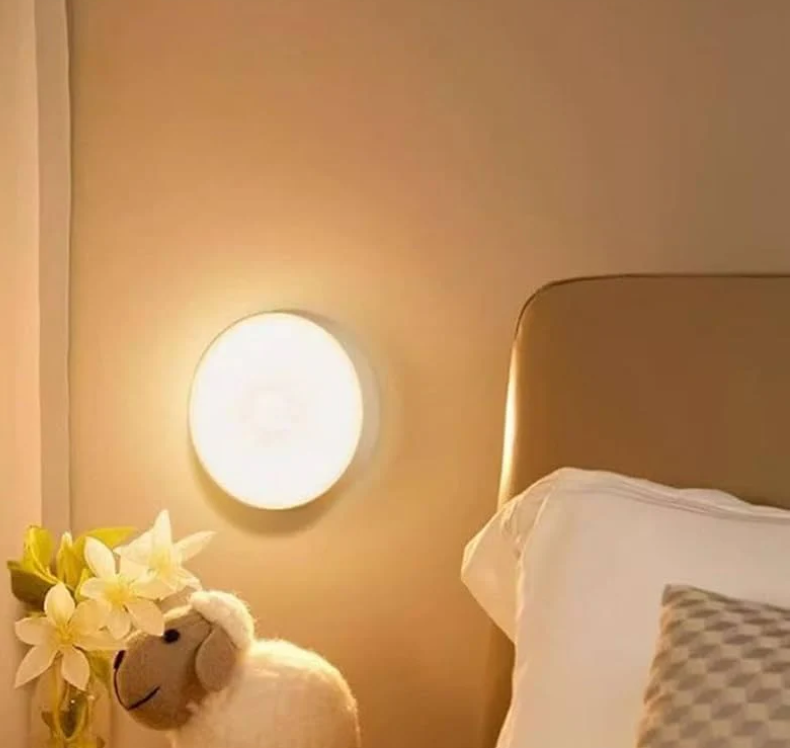 Motion Sensor LED Night Light - USB Rechargeable